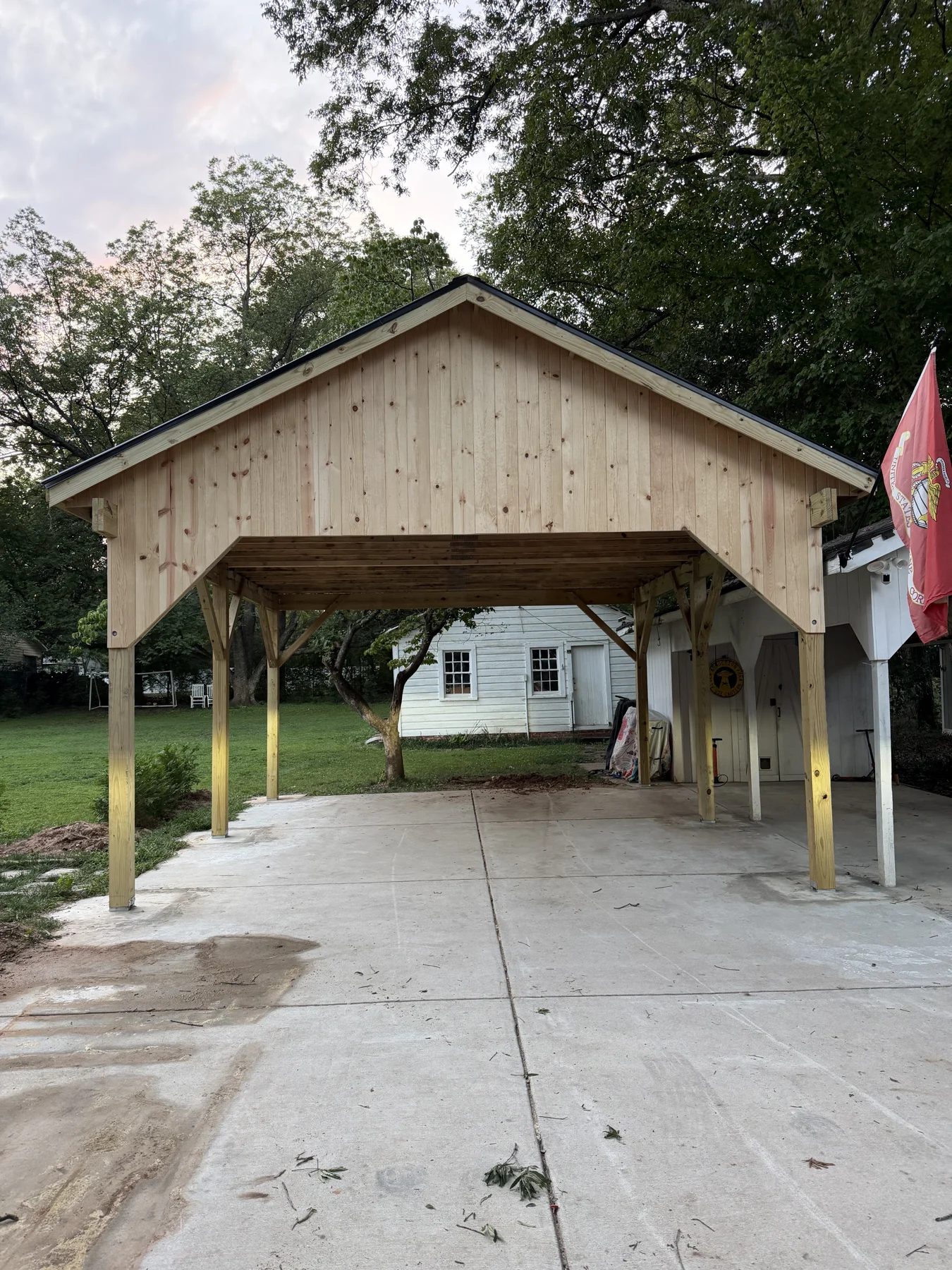 Shelter with character. &mdash; project photograph