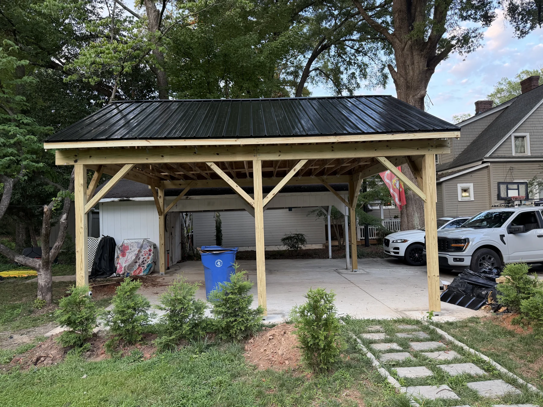 Shelter with character. &mdash; project photograph